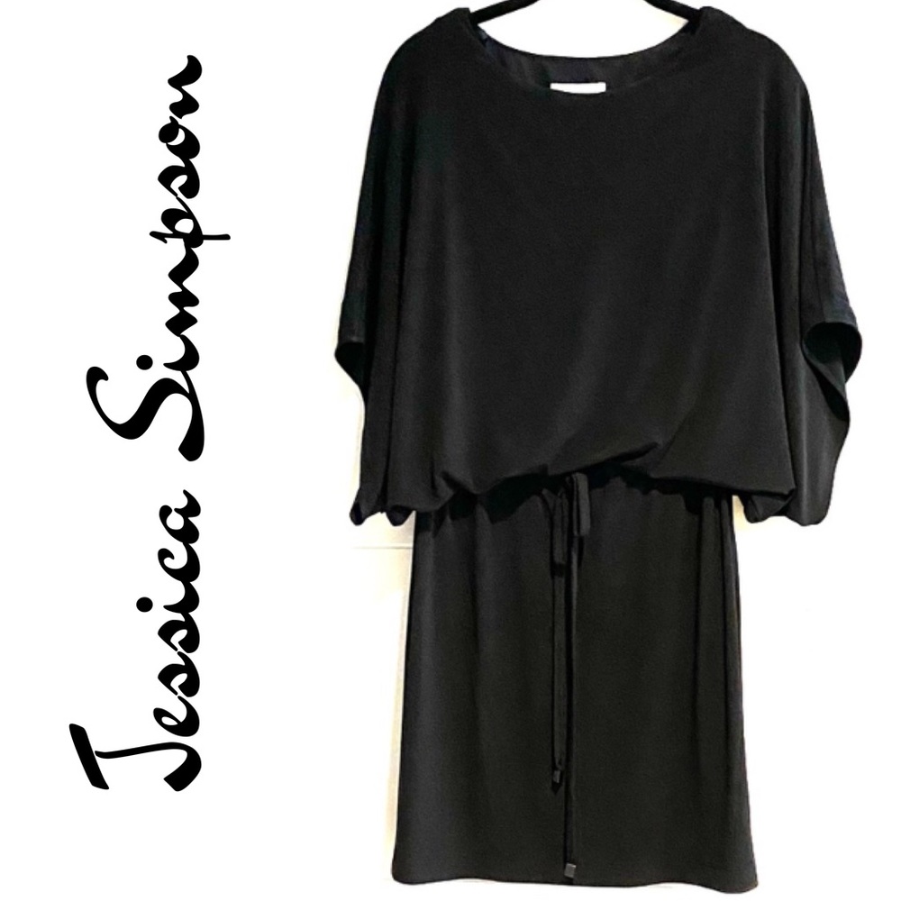 Jessica Simpson | Black Blouson Dress